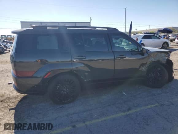 2025 Hyundai Santa Fe Calligraphy z VIN 5NMP54G16SH018057, wystawiony jako Copart lot #56255465 z przebiegiem 10 163 mil mil oraz Szkoda całkowita • Salvage title. Historia ofert i sprzedaży dostępna na DreamBid. Obrazek 3.