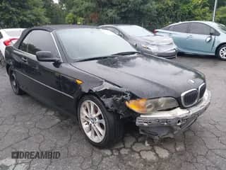 2004 BMW 3 Series 330Ci with VIN WBABW53484PL47329, listed as a IAAI auction lot 42572220 with 106,954 mi miles and . Bid and sale history available at DreamBid. Image 1.