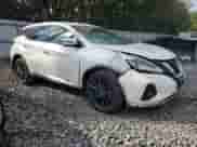 2021 Nissan Murano SL with VIN 5N1AZ2CS2MC123995, listed as a Copart auction lot 70037845 with 47,440 mi miles and Salvage title. Bid and sale history available at DreamBid. Image 4.