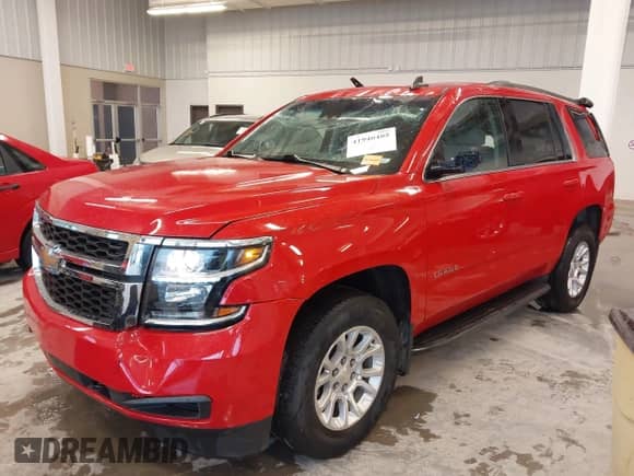 2019 Chevrolet Tahoe LS with VIN 1GNSKAEC4KR331746, listed as a IAAI auction lot 41946405 with 72,617 mi miles and . Bid and sale history available at DreamBid. Image 2.