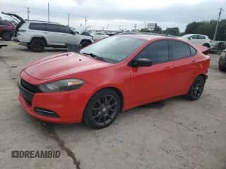 2016 Dodge Dart SE with VIN 1C3CDFAA1GD625350, listed as a Copart auction lot 70354675 with 129,057 mi miles and Clean title. Bid and sale history available at DreamBid. Image 1.