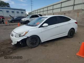 2017 Hyundai Accent SE with VIN KMHCT4AE7HU345175, listed as a Copart auction lot 68015155 with 91,301 mi miles and Salvage title. Bid and sale history available at DreamBid. Image 1.