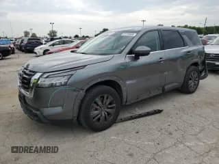 2022 Nissan Pathfinder S with VIN 5N1DR3AC8NC230405, listed as a Copart auction lot 67726405 with 53,530 mi miles and Non repairable. Bid and sale history available at DreamBid. Image 1.
