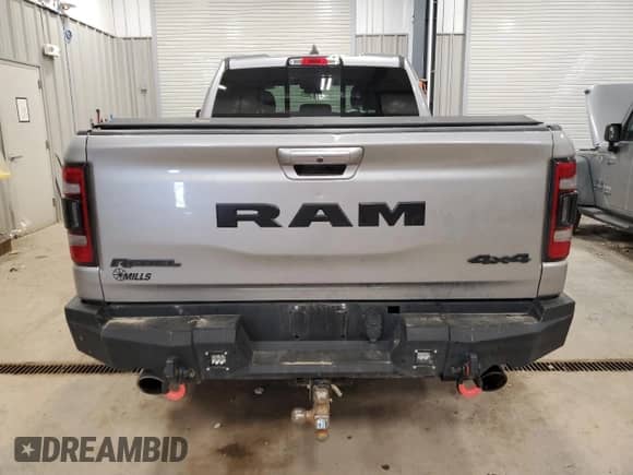 2020 Ram 1500 Rebel with VIN 1C6SRFET9LN307198, listed as a Copart auction lot 56057765 with 118,860 mi miles and Salvage title. Bid and sale history available at DreamBid. Image 6.