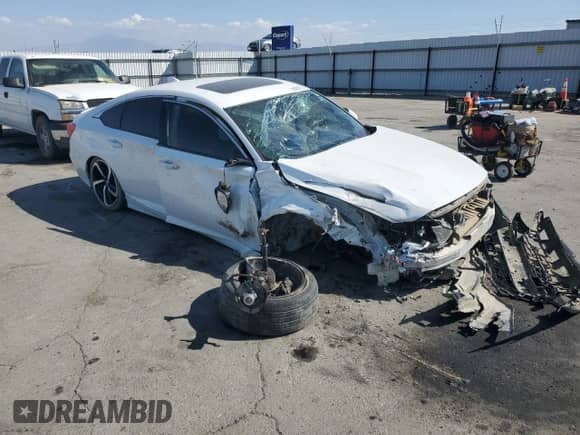 2018 Honda Accord Sport z VIN 1HGCV2F36JA046053, wystawiony jako Copart lot #81851915 z przebiegiem 95 243 mil mil oraz Szkoda całkowita • Salvage title. Historia ofert i sprzedaży dostępna na DreamBid. Obrazek 4.