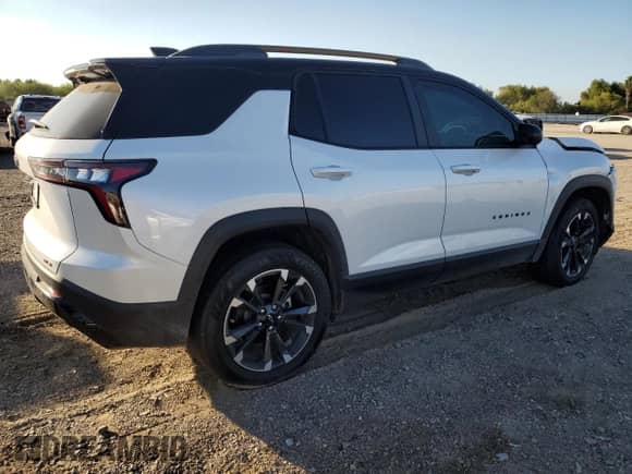 2025 Chevrolet Equinox AWD RS с VIN 3GNAXTEG3SL113008, выставлен на аукционе Copart как лот 80384854 с пробегом 3 047 миль миль и Списание • Salvage title. История ставок и продаж доступна на DreamBid. Изображение 3.