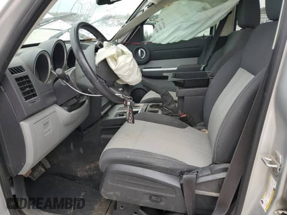 2008 Dodge Nitro SLT with VIN 1D8GU58K28W252977, listed as a Copart auction lot 47455585 with 123,425 mi miles and Salvage title. Bid and sale history available at DreamBid. Image 7.