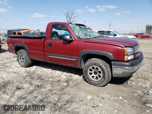 2004 Chevrolet Silverado 1500 LS с VIN 1GCEK14T54E160796, выставлен на аукционе Copart как лот 52707275 с пробегом 132 605 миль миль и На запчасти • Non repairable. История ставок и продаж доступна на DreamBid. Изображение 4.