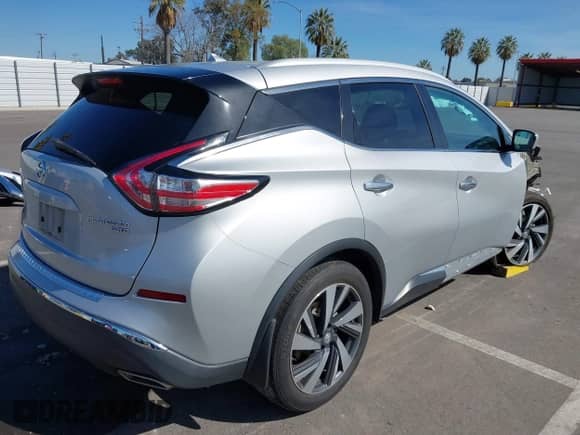 2015 Nissan Murano Platinum с VIN 5N1AZ2MH5FN269057, выставлен на аукционе IAAI как лот 41837248 с пробегом 72 679 миль миль и . История ставок и продаж доступна на DreamBid. Изображение 4.