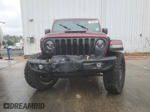 2021 Jeep Wrangler Unlimited Rubicon 392 с VIN 1C4JJXSJXMW821481, выставлен на аукционе Copart как лот 56646625 с пробегом 33 429 миль миль и Списание • Salvage title. История ставок и продаж доступна на DreamBid. Изображение 5.