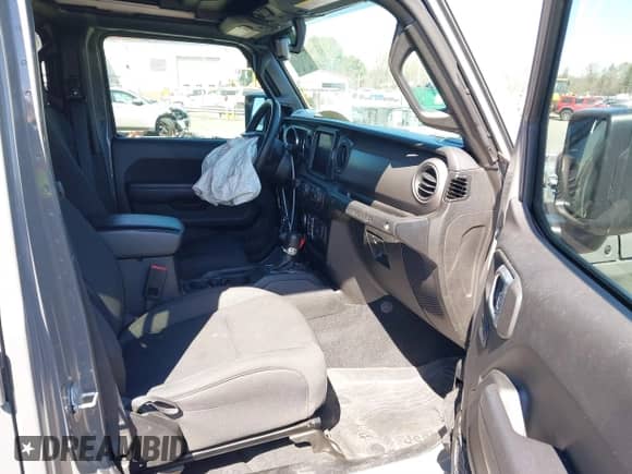 2022 Jeep Wrangler Unlimited Sport S z VIN 1C4HJXDG1NW200793, wystawiony jako IAAI lot #41810817 z przebiegiem 35 212 mil mil oraz . Historia ofert i sprzedaży dostępna na DreamBid. Obrazek 5.