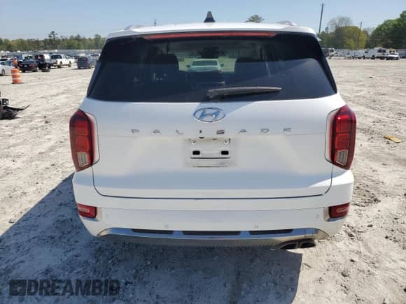 2022 Hyundai Palisade Calligraphy с VIN KM8R74HE9NU383443, выставлен на аукционе Copart как лот 52363305 с пробегом 64 041 миль миль и Списание • Salvage title. История ставок и продаж доступна на DreamBid. Изображение 6.