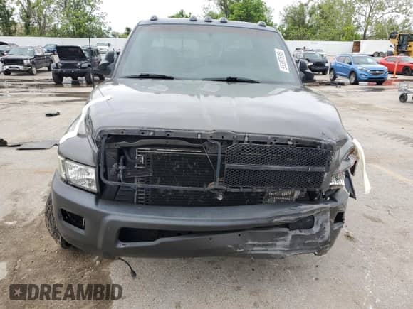 1998 Dodge 2500 with VIN 1B7KF2365WJ237685, listed as a Copart auction lot 55387595 with Not provided miles and Salvage title. Bid and sale history available at DreamBid. Image 5.