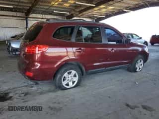 2009 Hyundai Santa Fe GLS with VIN 5NMSG73D49H282183, listed as a Copart auction lot 81025145 with 203,452 mi miles and Salvage title. Bid and sale history available at DreamBid. Image 3.