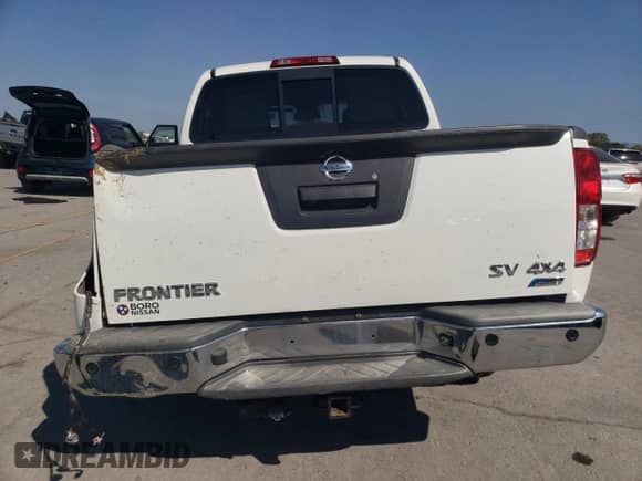 2017 Nissan Frontier SV with VIN 1N6DD0EV6HN730338, listed as a Copart auction lot 84374865 with 66,391 mi miles and Salvage title. Bid and sale history available at DreamBid. Image 6.