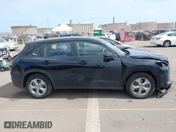 2025 Honda HR-V LX with VIN 3CZRZ1H3XSM728095, listed as a IAAI auction lot 42817468 with 4,116 mi miles and . Bid and sale history available at DreamBid. Image 14.