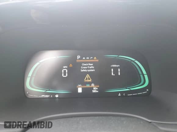 2025 Hyundai Palisade XRT with VIN KM8R3DGE9SU889993, listed as a Copart auction lot 56462255 with 580 mi miles and Salvage title. Bid and sale history available at DreamBid. Image 9.