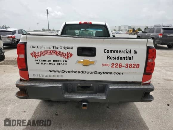 2018 Chevrolet Silverado 1500 Work Truck with VIN 1GCNCNEH9JZ276425, listed as a Copart auction lot 59859135 with 109,619 mi miles and Salvage title. Bid and sale history available at DreamBid. Image 6.