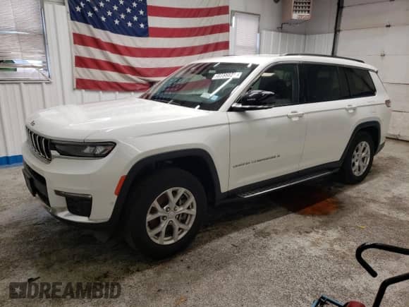2023 Jeep Grand Cherokee Limited with VIN 1C4RJKBGXP8805588, listed as a Copart auction lot 59855945 with 57,984 mi miles and Clean title. Bid and sale history available at DreamBid. Image 1.