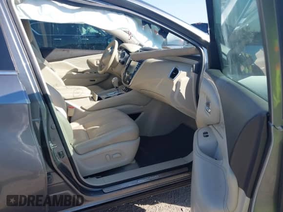 2015 Nissan Murano Platinum with VIN 5N1AZ2MG9FN292025, listed as a IAAI auction lot 41966961 with 150,553 mi miles and . Bid and sale history available at DreamBid. Image 5.