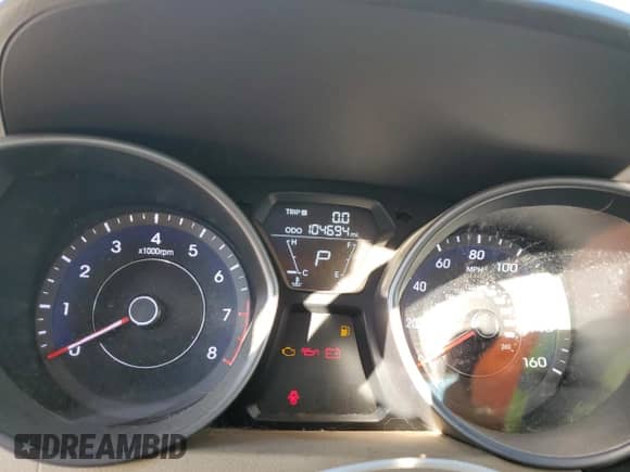 2013 Hyundai Elantra GLS z VIN 5NPDH4AE5DH299585, wystawiony jako Copart lot #85079885 z przebiegiem 104 694 mil mil oraz Szkoda całkowita • Salvage title. Historia ofert i sprzedaży dostępna na DreamBid. Obrazek 9.