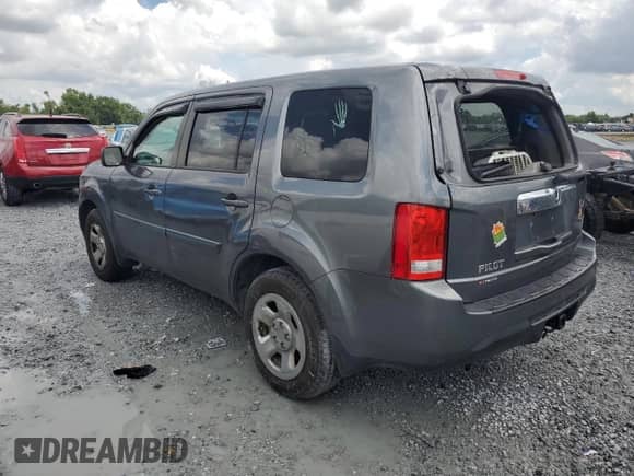 2012 Honda Pilot LX с VIN 5FNYF3H27CB009809, выставлен на аукционе Copart как лот 81055135 с пробегом 160 560 миль миль и На запчасти • Non repairable. История ставок и продаж доступна на DreamBid. Изображение 2.