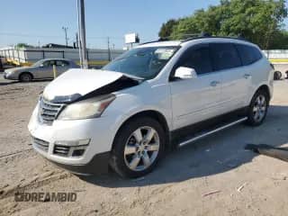 2016 Chevrolet Traverse LTZ с VIN 1GNKRJKD6GJ109773, выставлен на аукционе Copart как лот 81112825 с пробегом 170 217 миль миль и Списание • Salvage title. История ставок и продаж доступна на DreamBid. Изображение 1.
