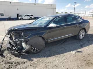 2015 Chevrolet Impala LTZ with VIN 2G1155SL3F9208360, listed as a Copart auction lot 81752495 with 115,650 mi miles and Salvage title. Bid and sale history available at DreamBid. Image 1.