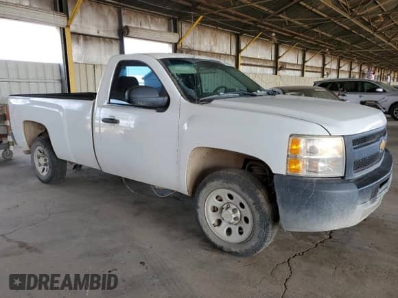 2012 Chevrolet Silverado 1500 Work Truck with VIN 1GCNCPEA1CZ316577, listed as a Copart auction lot 58230075 with 199,373 mi miles and Clean title. Bid and sale history available at DreamBid. Image 4.