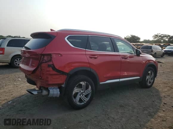 2021 Hyundai Santa Fe SEL z VIN 5NMS2DAJ3MH348107, wystawiony jako Copart lot #68037935 z przebiegiem 55 672 mil mil oraz Szkoda całkowita • Salvage title. Historia ofert i sprzedaży dostępna na DreamBid. Obrazek 3.