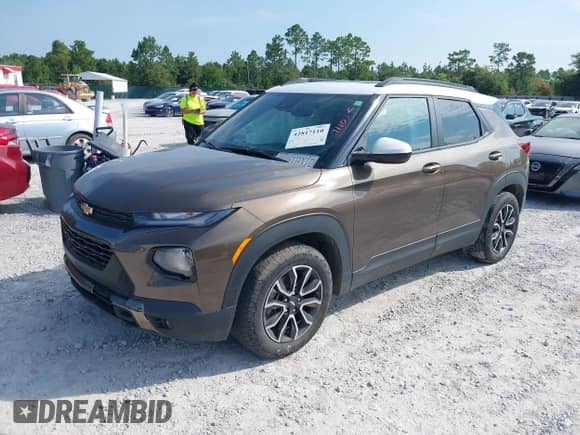 2021 Chevrolet TrailBlazer ACTIV with VIN KL79MVSL4MB165928, listed as a IAAI auction lot 42817110 with 124,707 mi miles and . Bid and sale history available at DreamBid. Image 17.