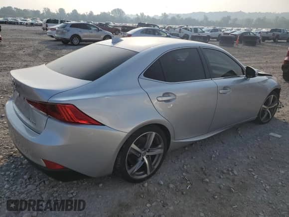 2017 Lexus IS 300 with VIN JTHCM1D2XH5020045, listed as a Copart auction lot 67247205 with Not provided miles and Salvage title. Bid and sale history available at DreamBid. Image 3.