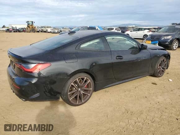 2023 BMW 4 Series M440i с VIN WBA83AP01PCL88013, выставлен на аукционе Copart как лот 49947915 с пробегом Не указан миль и Списание • Salvage title. История ставок и продаж доступна на DreamBid. Изображение 3.