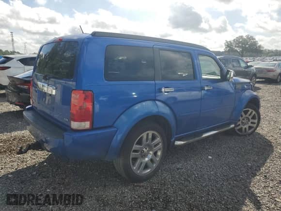2007 Dodge Nitro R/T with VIN 1D8GT586X7W606992, listed as a Copart auction lot 65038425 with 239,770 mi miles and Non repairable. Bid and sale history available at DreamBid. Image 3.