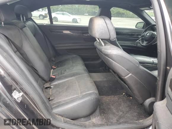 2013 BMW 7 Series 740Li xDrive with VIN WBAYF4C58DD127915, listed as a Copart auction lot 57797565 with 167,513 mi miles and Salvage title. Bid and sale history available at DreamBid. Image 10.