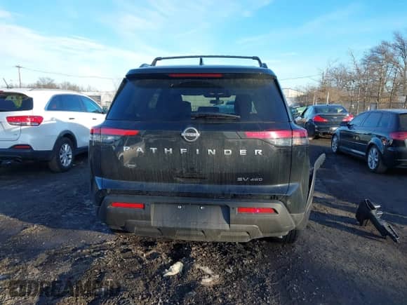 2024 Nissan Pathfinder SV with VIN 5N1DR3BC9RC267290, listed as a IAAI auction lot 41577880 with 4,192 mi miles and . Bid and sale history available at DreamBid. Image 16.