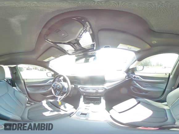 2024 BMW i4 M50 with VIN WBY33AW07RFR67375, listed as a Copart auction lot 62232485 with 19,819 mi miles and Salvage title. Bid and sale history available at DreamBid. Image 14.