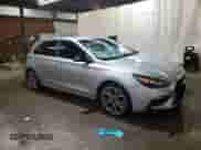 2020 Hyundai Elantra N Line z VIN KMHH55LCXLU131534, wystawiony jako Copart lot #65521765 z przebiegiem 57 080 mil mil oraz Szkoda całkowita • Salvage title. Historia ofert i sprzedaży dostępna na DreamBid. Obrazek 4.