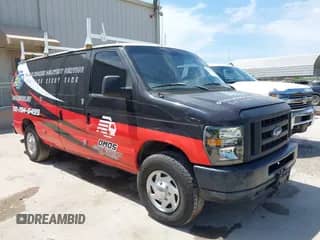 2010 Ford Econoline Cargo Commercial with VIN 1FTNE1EW1ADA07768, listed as a IAAI auction lot 42862123 with 204,287 mi miles and . Bid and sale history available at DreamBid. Image 1.
