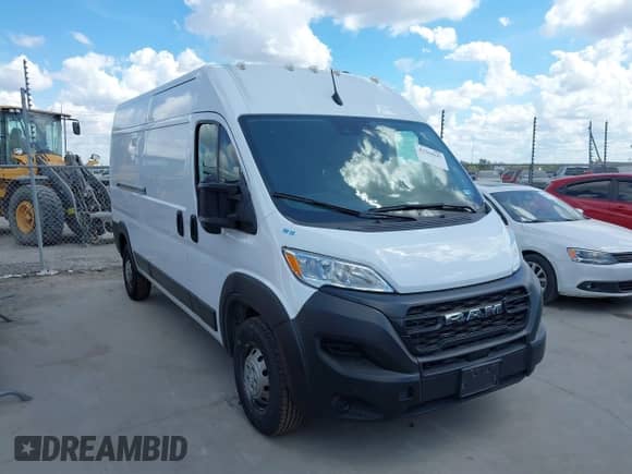 2023 Ram ProMaster Cargo с VIN 3C6LRVDG7PE535228, выставлен на аукционе IAAI как лот 43364945 с пробегом 64 466 миль миль и . История ставок и продаж доступна на DreamBid. Изображение 1.
