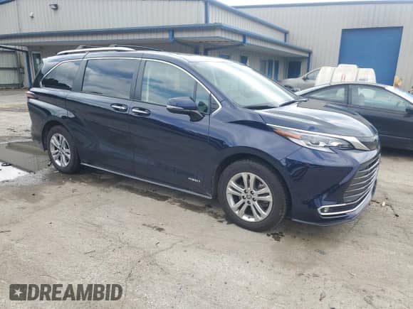 2021 Toyota Sienna Limited z VIN 5TDESKFC8MS034235, wystawiony jako Copart lot #63770035 z przebiegiem 50 981 mil mil oraz Szkoda całkowita • Salvage title. Historia ofert i sprzedaży dostępna na DreamBid. Obrazek 4.