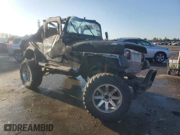 1989 Jeep Wrangler с VIN 2J4FY59T9KJ127117, выставлен на аукционе Copart как лот 44370265 с пробегом 305 788 миль миль и Списание • Salvage title. История ставок и продаж доступна на DreamBid. Изображение 4.