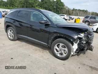 2023 Hyundai Tucson SEL z VIN 5NMJB3AE1PH169271, wystawiony jako Copart lot #70634375 z przebiegiem 69 969 mil mil oraz Szkoda całkowita • Salvage title. Historia ofert i sprzedaży dostępna na DreamBid. Obrazek 4.