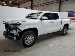 2024 Toyota Tacoma SR5 with VIN 3TMKB5FN2RM011207, listed as a Copart auction lot 80397465 with 28,515 mi miles and Clean title. Bid and sale history available at DreamBid. Image 1.