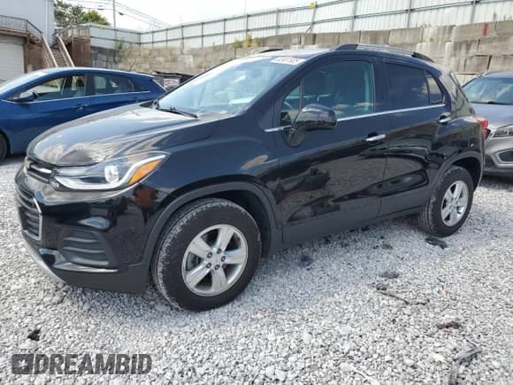 2019 Chevrolet Trax LT with VIN KL7CJPSB8KB853476, listed as a Copart auction lot 80907605 with 47,739 mi miles and Salvage title. Bid and sale history available at DreamBid. Image 1.
