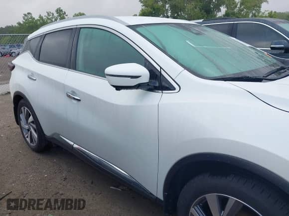 2020 Nissan Murano SL with VIN 5N1AZ2CS6LN133965, listed as a IAAI auction lot 42837124 with 43,442 mi miles and . Bid and sale history available at DreamBid. Image 13.