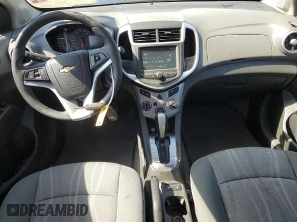 2017 Chevrolet Sonic LT with VIN 1G1JD5SH5H4132225, listed as a Copart auction lot 56978895 with 28,096 mi miles and Salvage title. Bid and sale history available at DreamBid. Image 8.