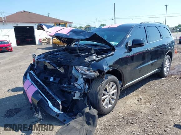 2021 Dodge Durango SXT Plus with VIN 1C4RDJAG8MC644413, listed as a IAAI auction lot 42634338 with 50,178 mi miles and . Bid and sale history available at DreamBid. Image 2.