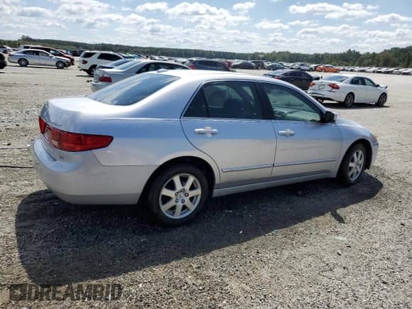 2005 Honda Accord EX-L с VIN 1HGCM665X5A001862, выставлен на аукционе Copart как лот 72028415 с пробегом 113 370 миль миль и Списание • Salvage title. История ставок и продаж доступна на DreamBid. Изображение 3.