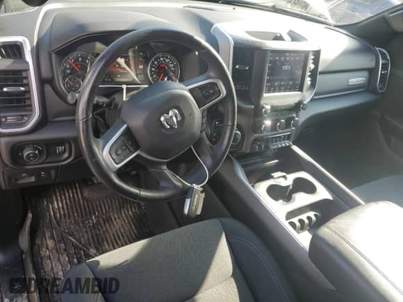 2020 Ram 1500 Big Horn with VIN 1C6SRFMT8LN329307, listed as a Copart auction lot 47875235 with 46,164 mi miles and Salvage title. Bid and sale history available at DreamBid. Image 8.